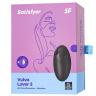 Черный вакуум-волновой стимулятор с вибрацией Vulva Lover 3 купить в секс шопе