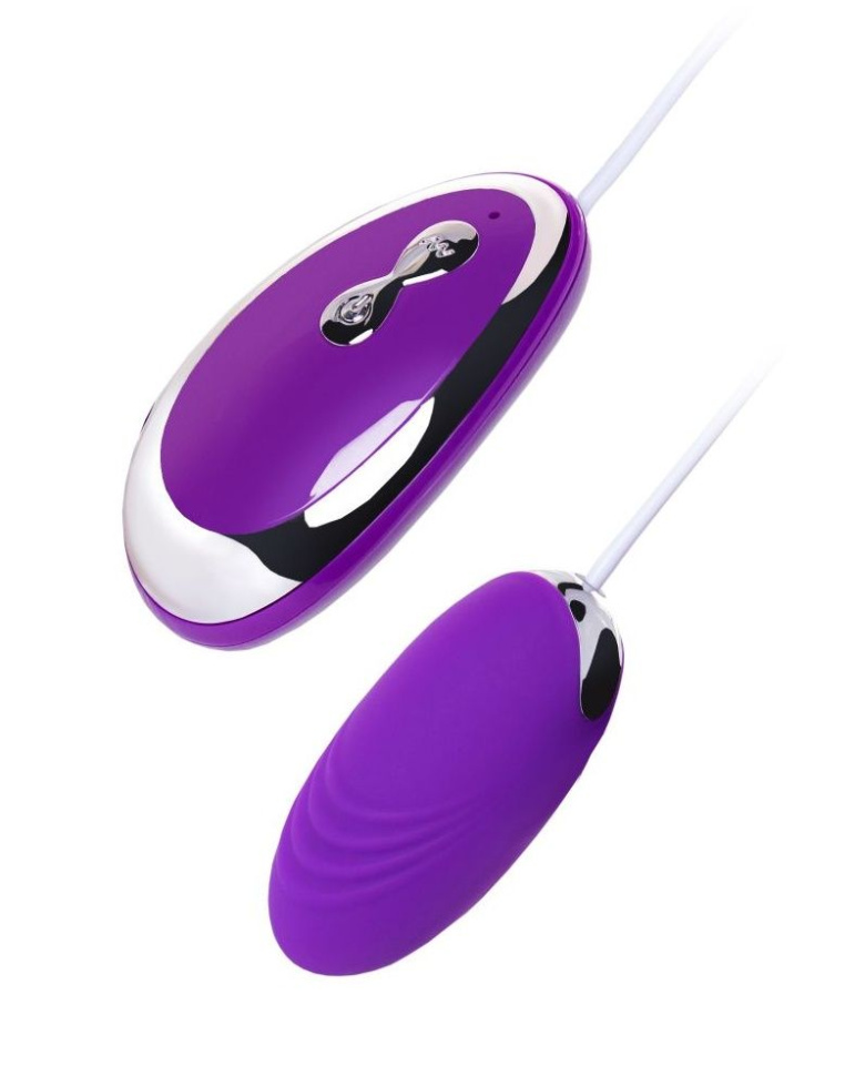 Фиолетовое виброяйцо A-Toys - 6,5 см. купить в секс шопе