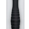 Черный двойной вибромассажер 2FER Dual Massager - 36 см. купить в секс шопе