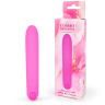 Розовый классический перезаряжаемый мини-вибратор - 12 см. купить в секс шопе
