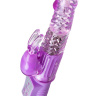 Фиолетовый вибратор High-Tech fantasy - 22,5 см. купить в секс шопе