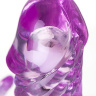 Фиолетовый вибратор High-Tech fantasy - 22,5 см. купить в секс шопе