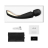 Черный вибромассажёр Lelo Smart Wand 2 Large - 30,4 см. купить в секс шопе