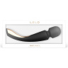 Черный вибромассажёр Lelo Smart Wand 2 Large - 30,4 см. купить в секс шопе