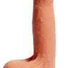 Телесный фаллоимитатор-реалистик Azazels Penis на присоске - 17 см. купить в секс шопе