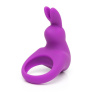 Фиолетовое эрекционное виброкольцо Happy Rabbit Rechargeable Rabbit Cock Ring купить в секс шопе