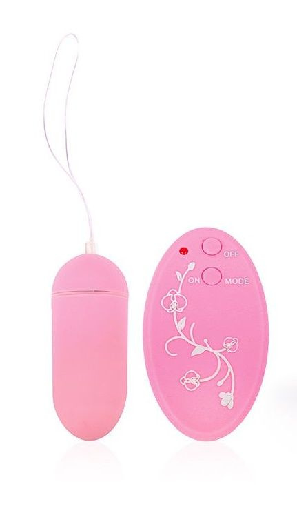 Розовое виброяйцо Sexy Friend с 10 режимами вибрации купить в секс шопе