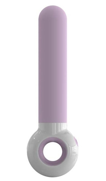 Розово-белый водонепроницаемый вибратор O-zone с гладкой поверхностью купить в секс шопе