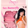Розовый клиторальный стимулятор Sex Butterfly купить в секс шопе
