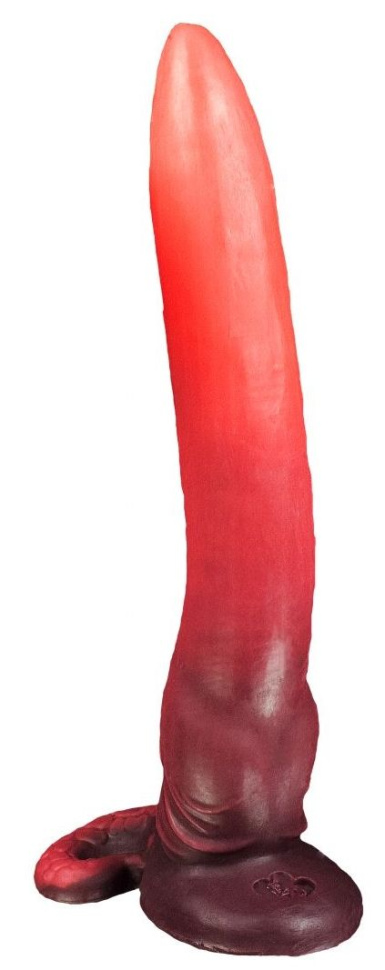Красный фаллоимитатор  Зорг Лонг  - 42 см. купить в секс шопе