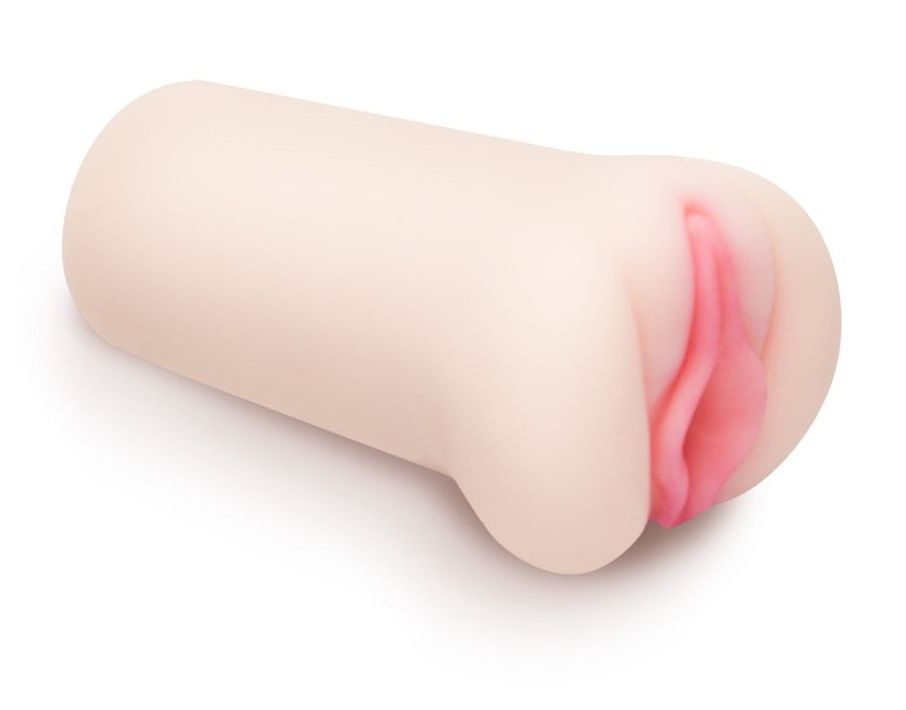 Мастурбатор-вагина с розовыми губками купить в секс шопе