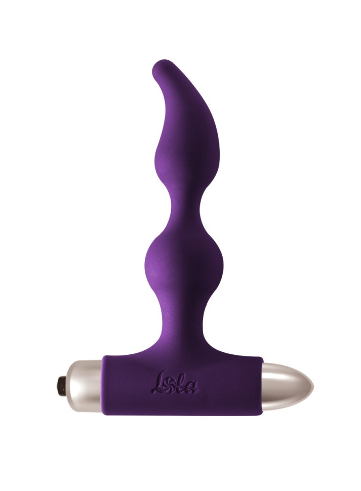 Фиолетовая анальная вибропробка New Edition Elation - 13,1 см. купить в секс шопе