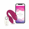 Ярко-розовый вибратор для пар We-Vibe Sync купить в секс шопе