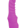 Фиолетовый вибратор Rechargeable G Curve - 20 см. купить в секс шопе