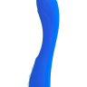 Нереалистичный синий вибратор BLURY - 18,5 см. купить в секс шопе