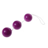 Фиолетовые вагинальные шарики на веревочке купить в секс шопе
