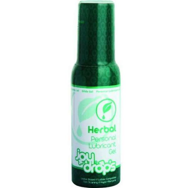 Смазка на водной основе JoyDrops Herbal - 100 мл. купить в секс шопе