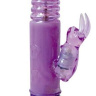 Фиолетовый вибратор-ротатор Always Happy - 24 см. купить в секс шопе
