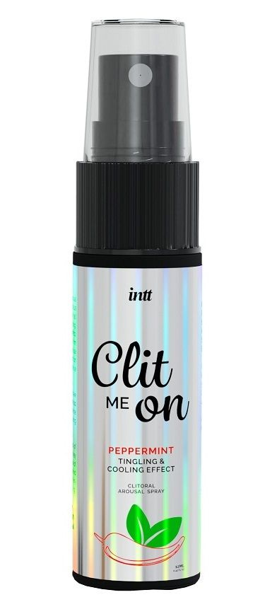 Клиторальный возбуждающий спрей Clit Me On Peppermint - 12 мл. купить в секс шопе
