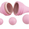 Набор для интимных тренировок Pelvix Concept: контейнер и 3 шарика купить в секс шопе