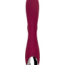 Бордовый вибратор-кролик Mion - 22 см. купить в секс шопе