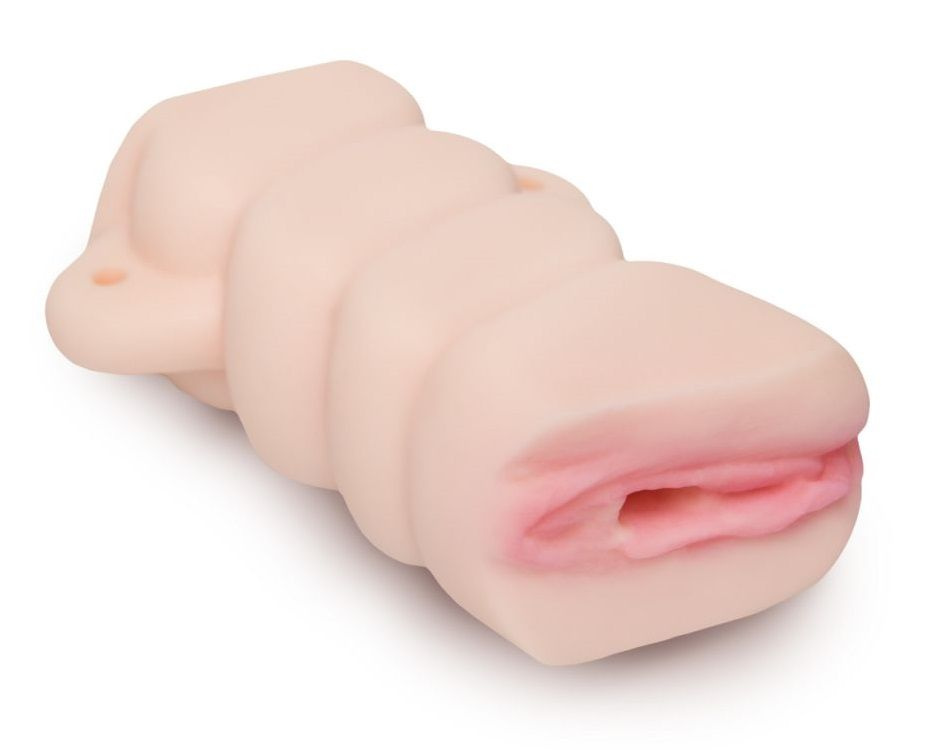 Мастурбатор-вагина с удобным захватом купить в секс шопе