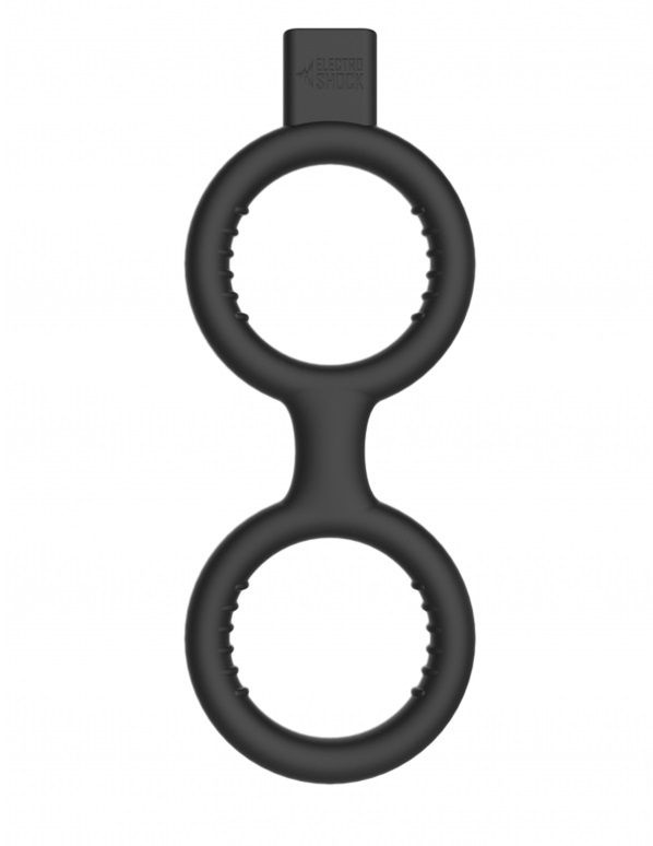 Кольцо с электростимуляцией E-Stimulation Cock Ring with Ballstrap купить в секс шопе