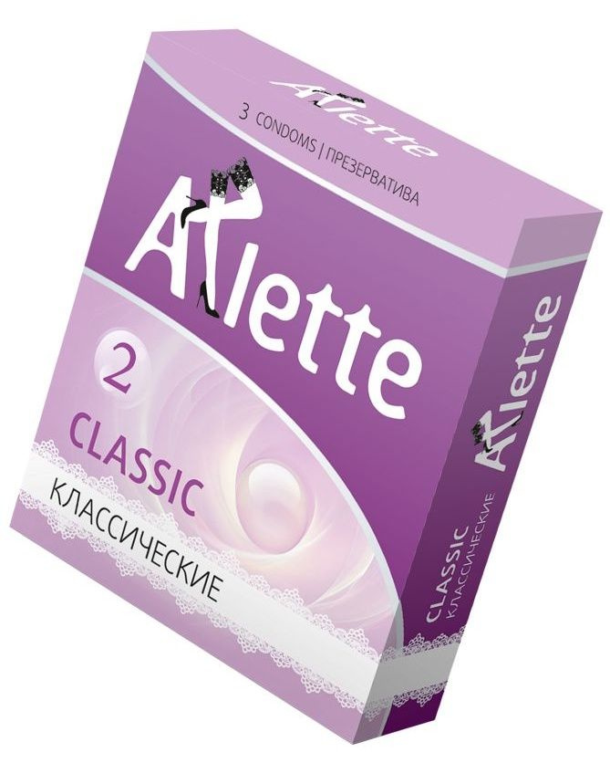 Классические презервативы Arlette Classic - 3 шт. купить в секс шопе