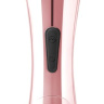 Черно-розовый вибромассажер Nouveau Curve Massager - 21 см. купить в секс шопе