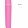 Розовая вибропуля Speed Bullet - 9,3 см. купить в секс шопе