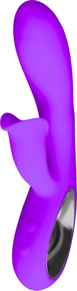 Фиолетовый вибратор-кролик Mrs. Jia - 20 см. купить в секс шопе