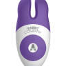Фиолетовый вибростимулятор с ушками The Lay-on Rabbit купить в секс шопе