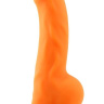 Оранжевый фаллоимитатор Carl.L - 21,8 см. купить в секс шопе