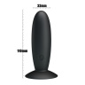 Анальная пробка с вибрацией Butt Plug Massager - 11 см. купить в секс шопе