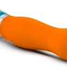 Оранжевый вибромассажер LUMINANCE - 16 см. купить в секс шопе