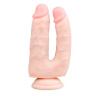 Анально-вагинальный фаллоимитатор Easytoys Double Dildo - 18 см. купить в секс шопе