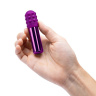 Фиолетовая вибропулька Le Wand Bullet с 2 нежными насадками купить в секс шопе
