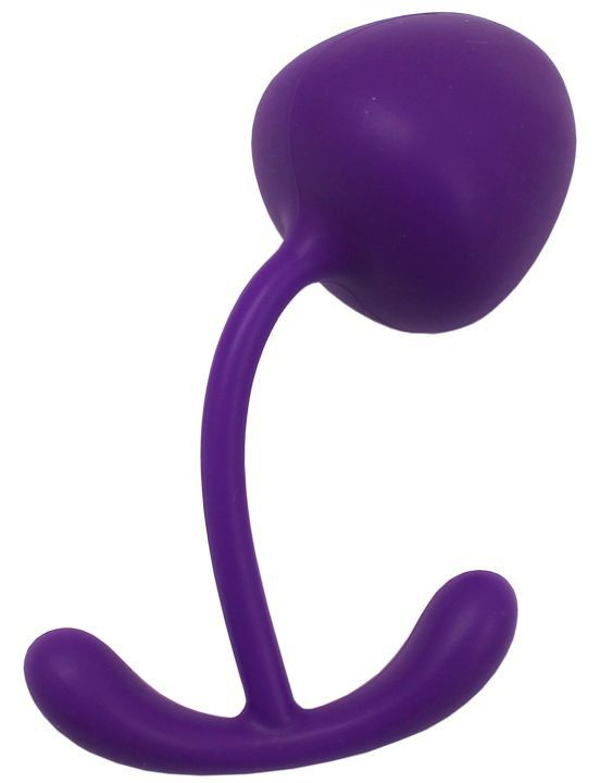 Фиолетовый вагинальный шарик Sweet Apple купить в секс шопе