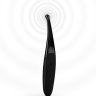 Черный точечный вибромассажер Senzi Vibrator - 14,7 см. купить в секс шопе