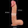 Фаллоимитатор-гигант на присоске - 26,7 см. купить в секс шопе