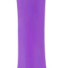 Фиолетовый сдвоенный вибратор Bendable Double Vibrator - 24,3 см. купить в секс шопе