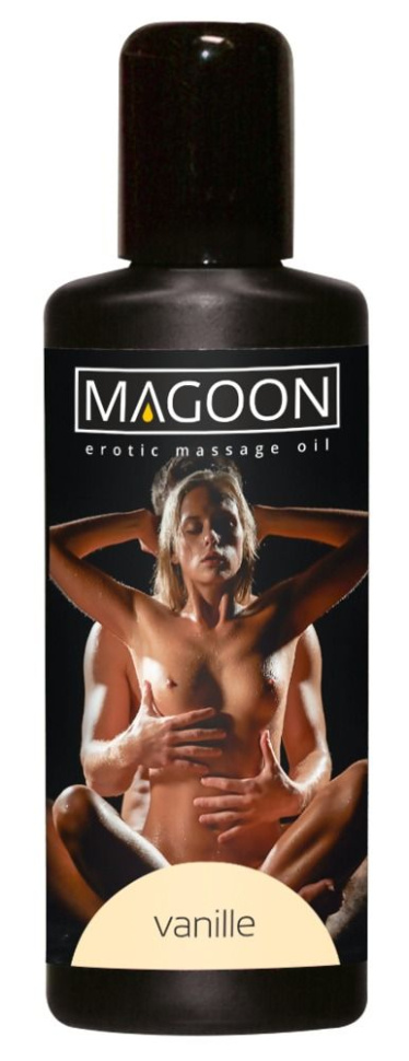 Массажное масло Magoon Vanille с ароматом ванили - 100 мл.  купить в секс шопе
