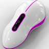 Бело-розовый вибростимулятор Mouse  купить в секс шопе