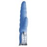 Голубой вибромассажер с ротацией Regal - 26,5 см. купить в секс шопе