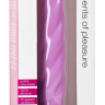 Розовый вибратор Silicone Twist - 19,7 см. купить в секс шопе