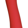 Красный вибратор Frenzy с функцией нагрева - 20,8 см. купить в секс шопе