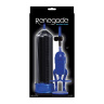 Прозрачно-синяя вакуумная помпа Renegade Bolero Pump купить в секс шопе