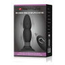 Анальная пробка с вибрацией, ротацией у основания и дистанционным управлением - 13,5 см. купить в секс шопе