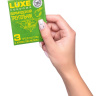 Презервативы Luxe  Бермудский треугольник  с яблочным ароматом - 3 шт. купить в секс шопе