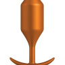 Пробка для ношения цветы бронзы B-vibe Snug Plug 4 - 14 см. купить в секс шопе